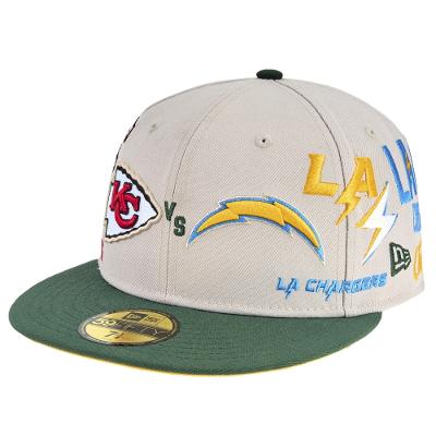 Bone New Era 59FIFTY Fitted Chargers X Chiefs NFL Game 2025