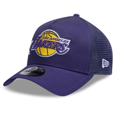 Bone New Era 9Forty A-Frame Trucker NBA Los Angeles Lakers