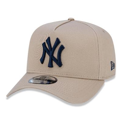Bone New Era 9FORTY A-Frame MLB New York Yankees Bege