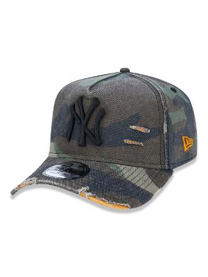 Bone New Era 9FORTY A-Frame Destroyed MLB New York Yankees Camuflado