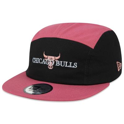 Bone New Era Camper Strapback NBA Chicago Bulls Classic Aba Reta Preto