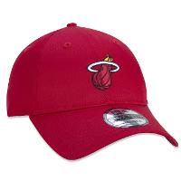 Bone New Era 9TWENTY Strapback Aba Curva Miami Heat Sport - 3