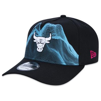 Bone New Era 9FORTY A-Frame NBA Chicago Bulls Tecnologic Aba Curva