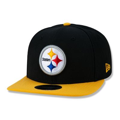 Bone New Era 9FIFTY Original Fit NFL Pittsburgh Steelers Team Color