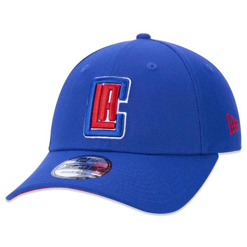 Bone New Era 9FORTY Snapback Aba Curva NBA Los Angeles Clippers - 1