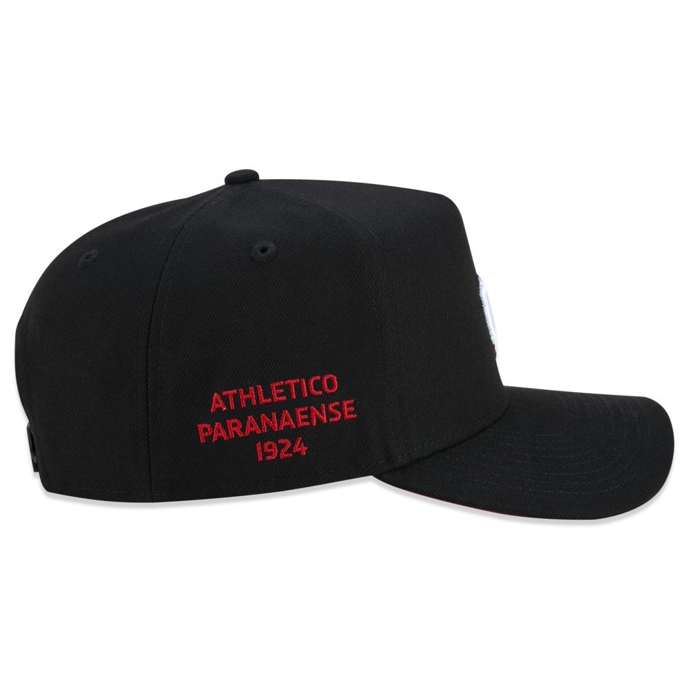 Bone New Era 9FORTY A-Frame Snapback Aba Curva Futebol Athletico Paranaense - 6