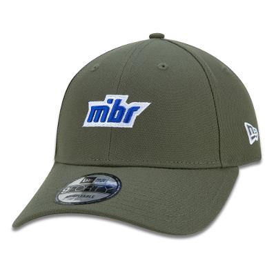 Bone New Era 9FORTY MiBR Made In Brazil Snapback Aba Curva Verde Oliva