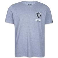 Camiseta New Era Regular NFL Las Vegas Raiders Back To School Manga Curta - 1