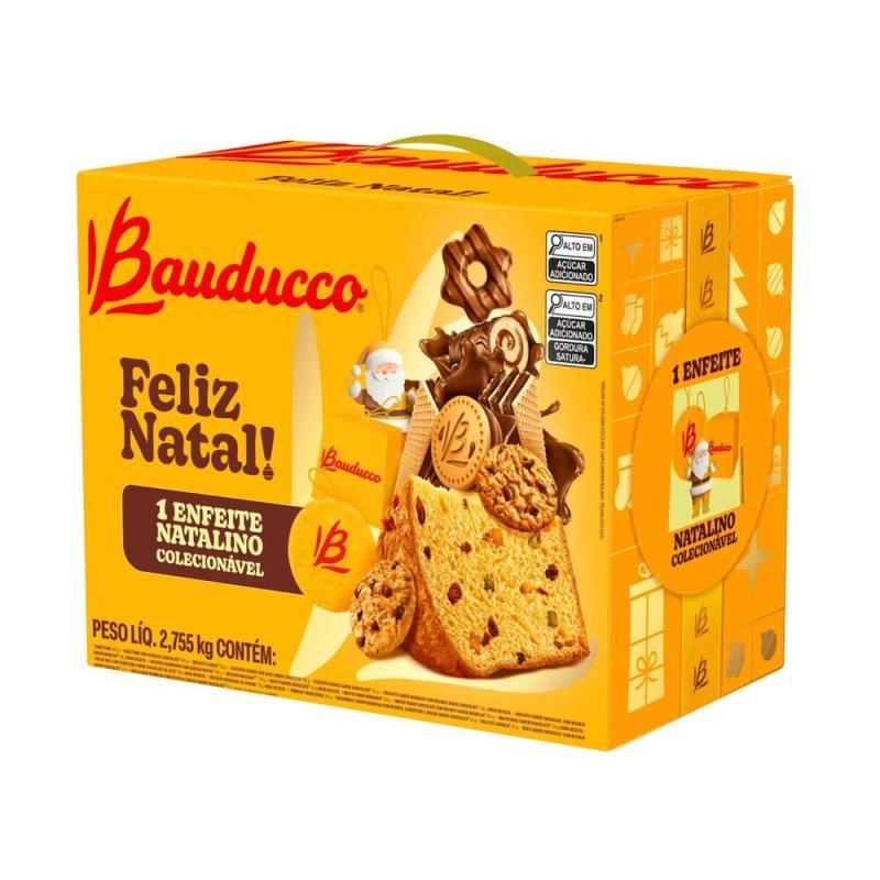 Cesta de Natal Bauducco Grande 21 Itens - 1