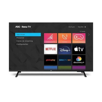 Smart TV HD 32" AOC Roku Bivolt