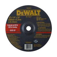Disco Desbaste Dewalt Metal 9 x 6,3mm x 7/8 - 1