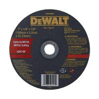 Disco Corte Dewalt Metal 7 x 3,2mm x 7/8 - 1