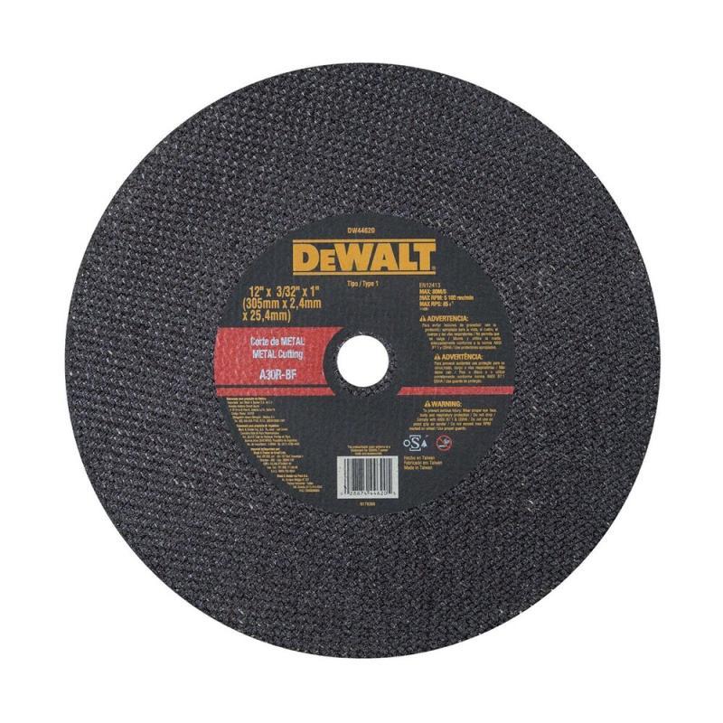Disco Corte Dewalt Metal 12 x 2,4mm x 1 - 1