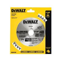 Lâmina Serra Circular Dewalt Alumínio 7 1/4 48D DWA03200 - 1