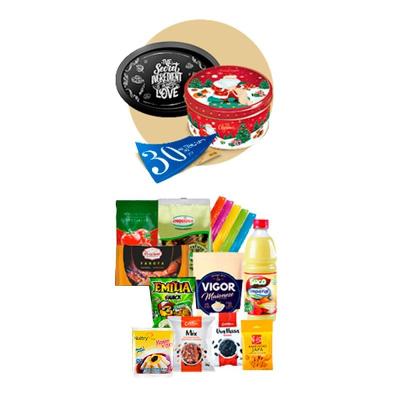 Cesta de Natal Amsterdan 39 Itens | Via Apia