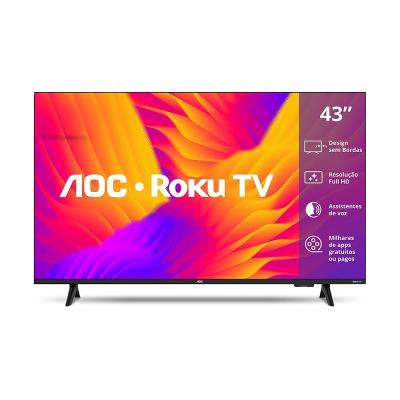 Smart TV 43" Full HD | AOC 43S5155 Roku