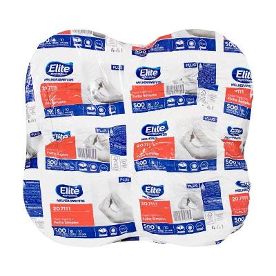 Papel Higiênico Folha Simples 500 Metros 8 Rolos 20g | Elite