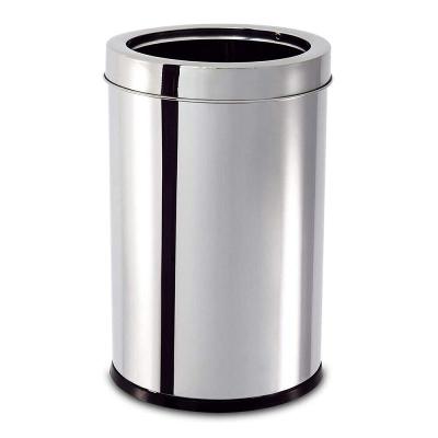 Lixeira Inox 7,8 Litros com Aro sem Tampa | Brinox