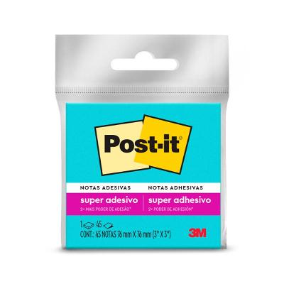 Bloco Adesivo Azul 76 mm x 76 mm 45 folhas | Post-it 3M