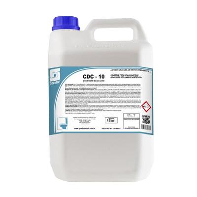 Detergente Desinfetante Clorado CDC-10 | 5 Litros | Spartan