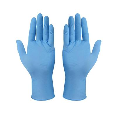 Luva de Segurança Nitrílica Descartável CX50UN Azul Sensivolk P Volk