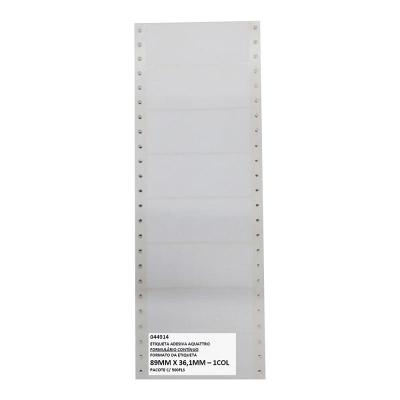 Etiqueta Adesiva 89 mm x 36,1 mm 500 folhas | Aquattro