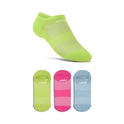 Meia Cano Invisível Neon Pacote c/ 3 pares Olympikus