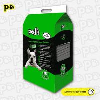 Tapete Higiênico Slim Super Premium 80x60cm Carvão Ativado Bambu Petfit - 3