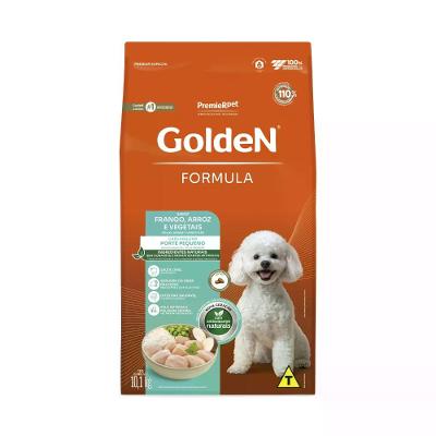 Ração Golden Fórmula Cães Adultos Raças Pequenas Frango e Arroz Mini Bits