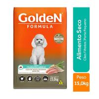 Ração Golden Fórmula Cães Adultos Raças Pequenas Frango e Arroz Mini Bits - 7