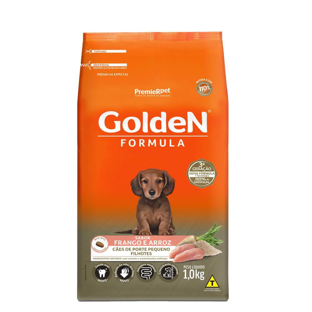 Ração Golden Fórmula Cães Filhotes Raças Pequenas Frango e Arroz - 4