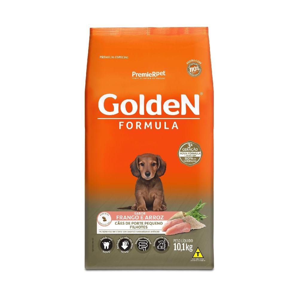 Ração Golden Fórmula Cães Filhotes Raças Pequenas Frango e Arroz - 6