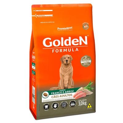 Ração Golden Formula Cães Adultos Frango e Arroz