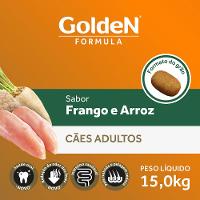 Ração Golden Formula Cães Adultos Frango e Arroz