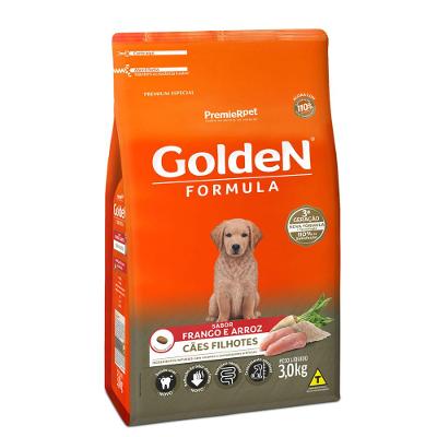 Ração Golden Fórmula Cães Filhotes Frango e Arroz