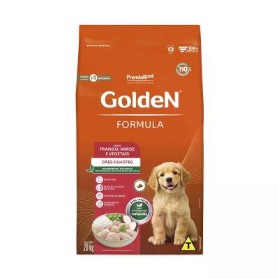 Ração Golden Fórmula Cães Filhotes Frango e Arroz