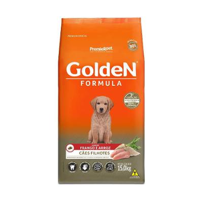 Ração Golden Fórmula Cães Filhotes Frango e Arroz