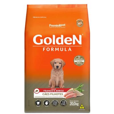Ração Golden Fórmula Cães Filhotes Frango e Arroz