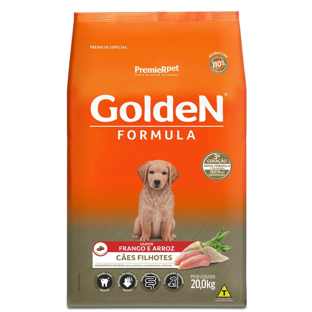 Ração Golden Fórmula Cães Filhotes Frango e Arroz - 9