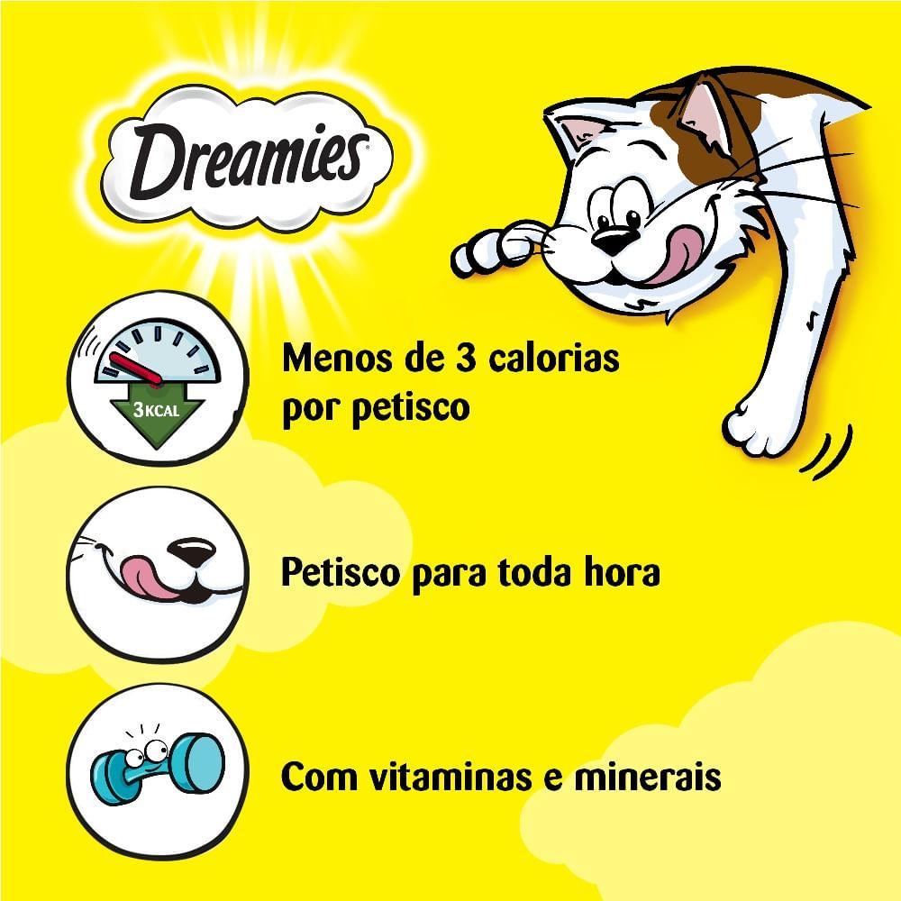 Petisco Dreamies Carne Tentadora Gatos Adultos - 4