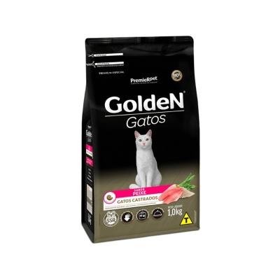 Ração Golden Gatos Castrados Peixe