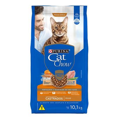 Ração Cat Chow Castrados Peixe