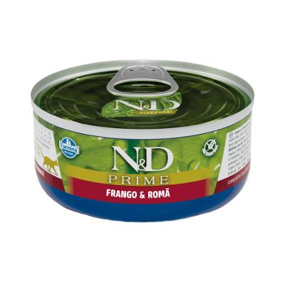 Ração Úmida N&amp;D Prime Gatos Adultos Frango e Romã