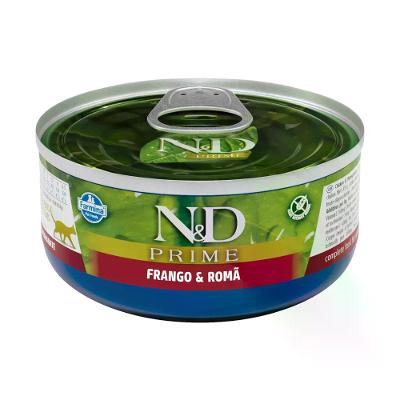 Ração Úmida N&amp;D Prime Gatos Adultos Frango e Romã