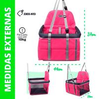 Transpet Assento para Cães e Gatos Tubline Cinza - 5