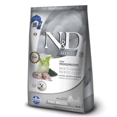 Ração N&amp;D White Cães Adultos Mini