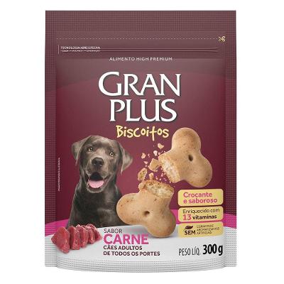 Biscoito GranPlus Cães Adultos Carne
