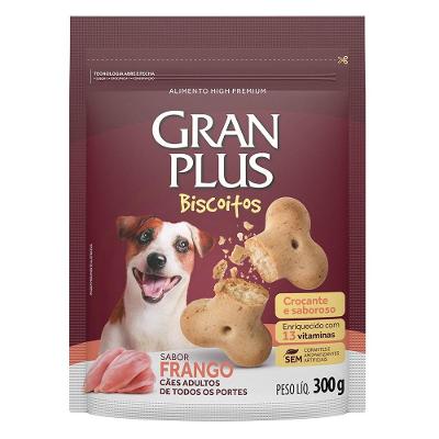 Biscoito GranPlus Cães Adultos Frango