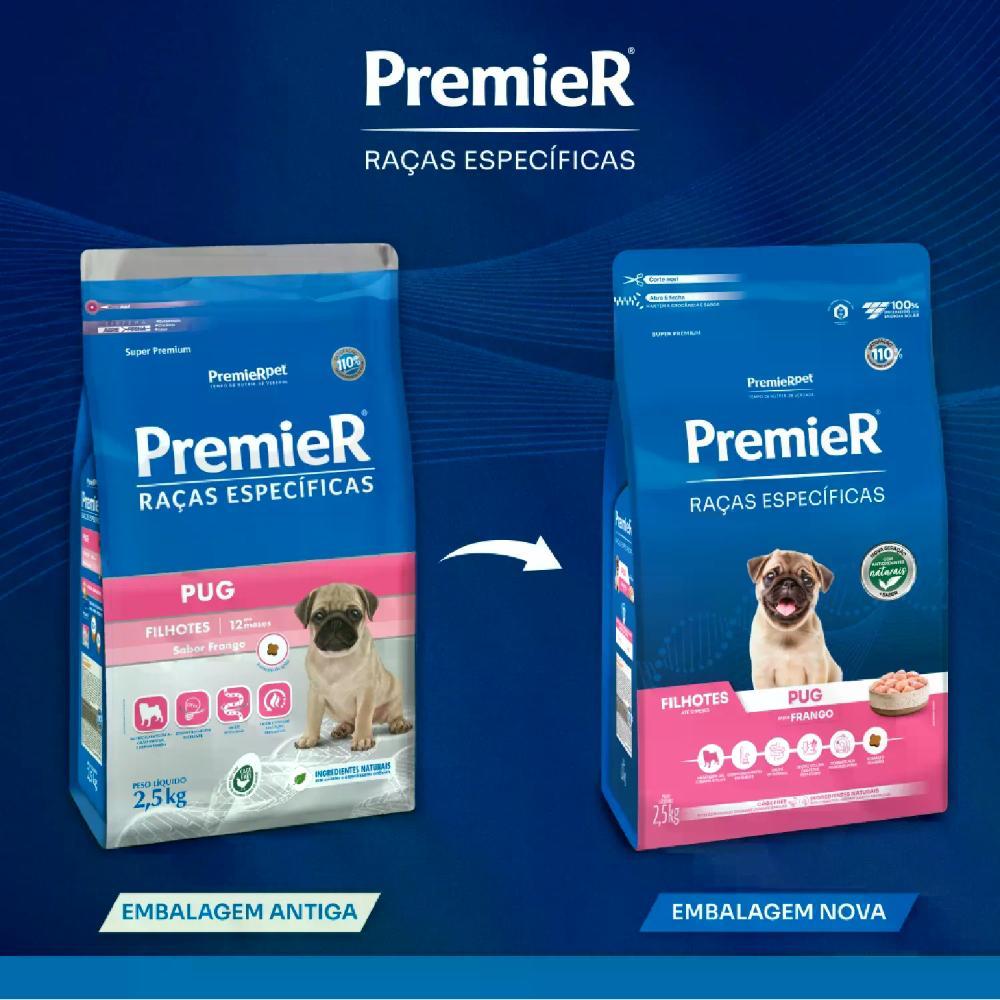 Ração Premier Raças Específicas Pug Filhotes Frango - 3