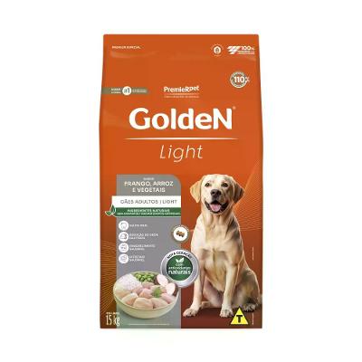 Ração Golden Fórmula Light Cães Adultos Frango e Arroz